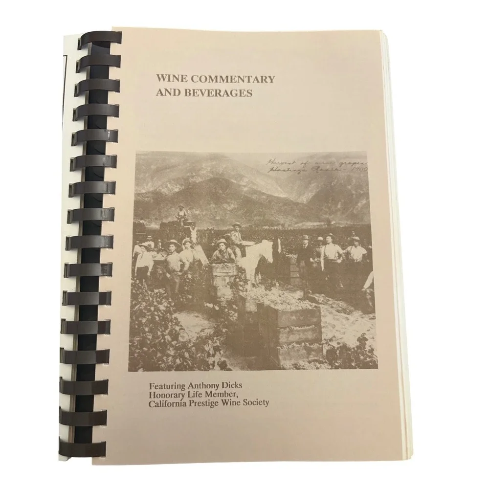 Cultural Heritage Cookbook 1989 Crescenta Valley California Community Recipes CV